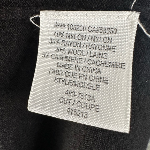 Joie black lightweight sweater, size large - Picture 7 of 9